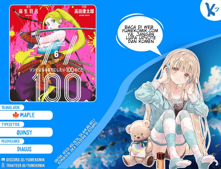 Zombie 100 ~Zombie ni Naru Made ni Shitai 100 no Koto~